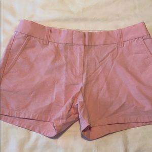 Jcrew pink shorts